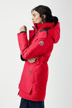 Chamarras Canada Goose Mujer Outlet - Gabriola Abrigos Rojos VK9714805